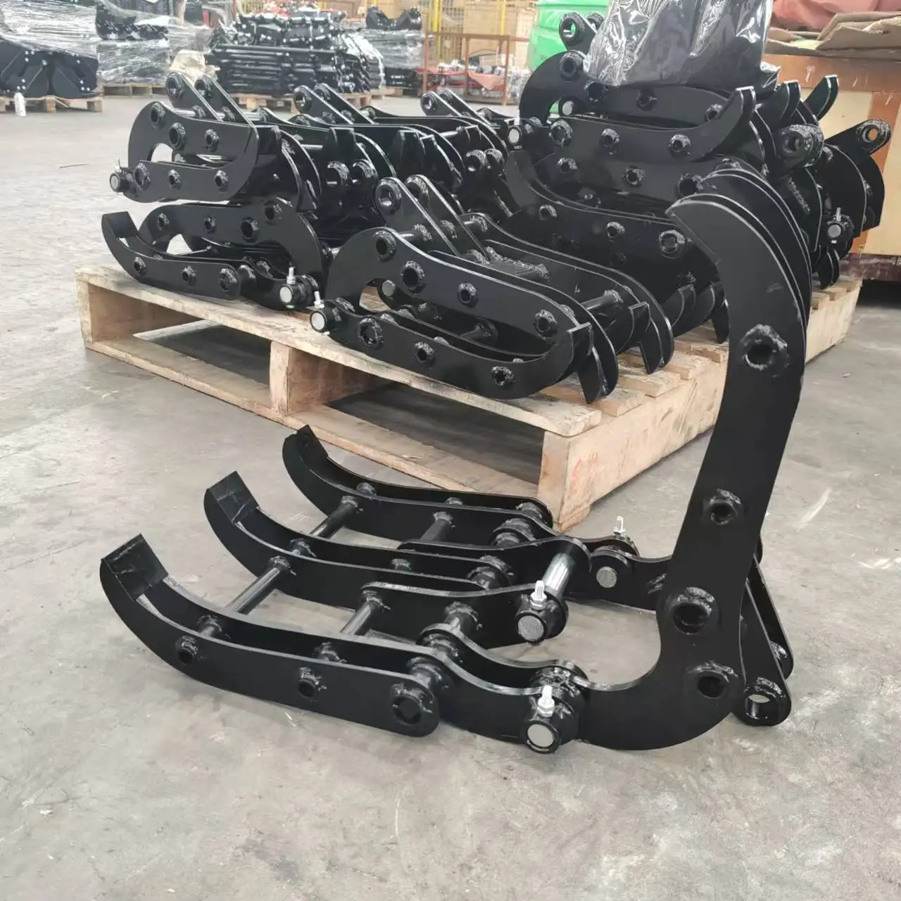 Excavator Grapple Mini Excavator Grabber Mini Excavator Mechanical Log Grapple