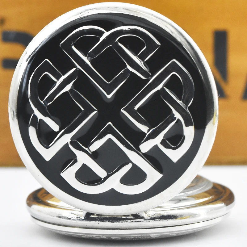 Retro Bronze Steampunk Pattern Engraved Flip-Top Quartz Necklace Series Commemorative Pocket Watch For Male And Female Students