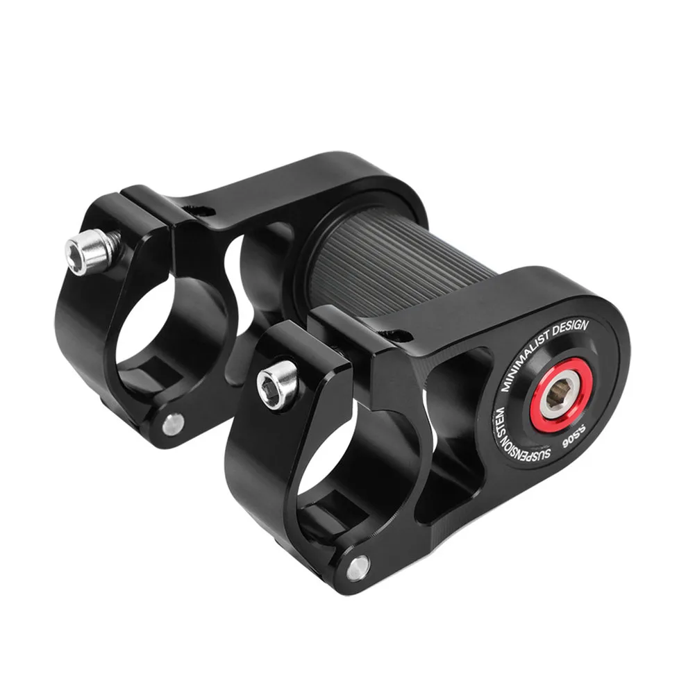 

Folding Bike Stem Aluminum Alloy Bike Handlebar Stem Shock Absorbing Cycling Double Stem Folding Bike Accessories