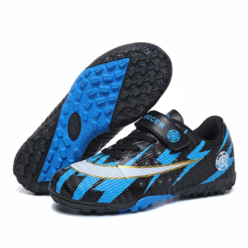 

New Kids Soccer BootsSociety School Football Shoes Cleats Grass Sneakers Boy Girl Outdoor Athletic Training Sports Footwear28-39