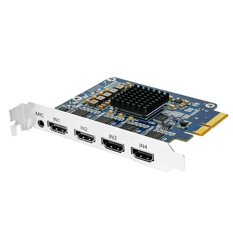 TC200N4 4 Channels 1080P60 PCIe Video Capture Card