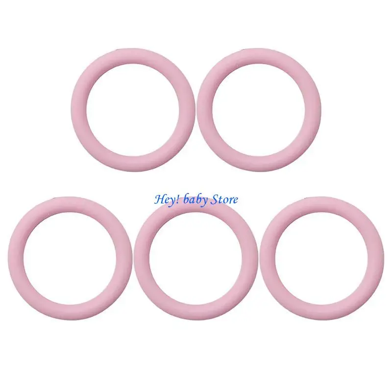 

Q1FE Качество пищевых продуктов, не содержащее BPA, прозрачные силиконовые уплотнительные кольца, детские твердые зажимы для для