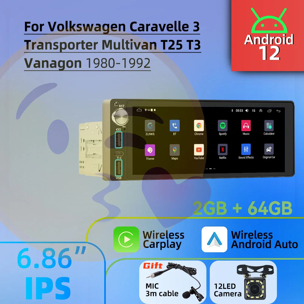 Carplay 6.86" Multi…