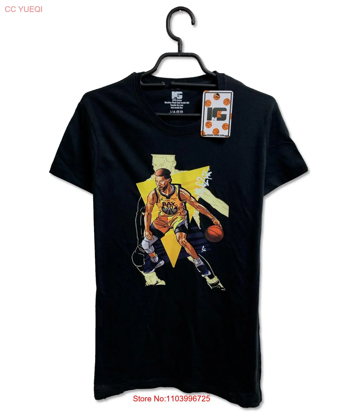 Basketball T-Shirt Steph Curry Design ( S-XXXL )