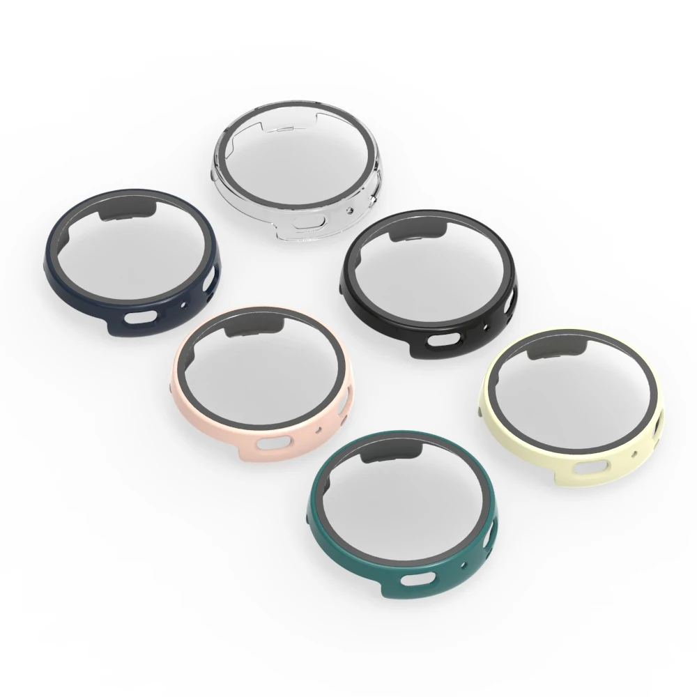 Watch Case Protective Cover for Huami Amazfit ACTIVE MAX Hard PC Frame Glass Full Coverage Cases Shell Accessories