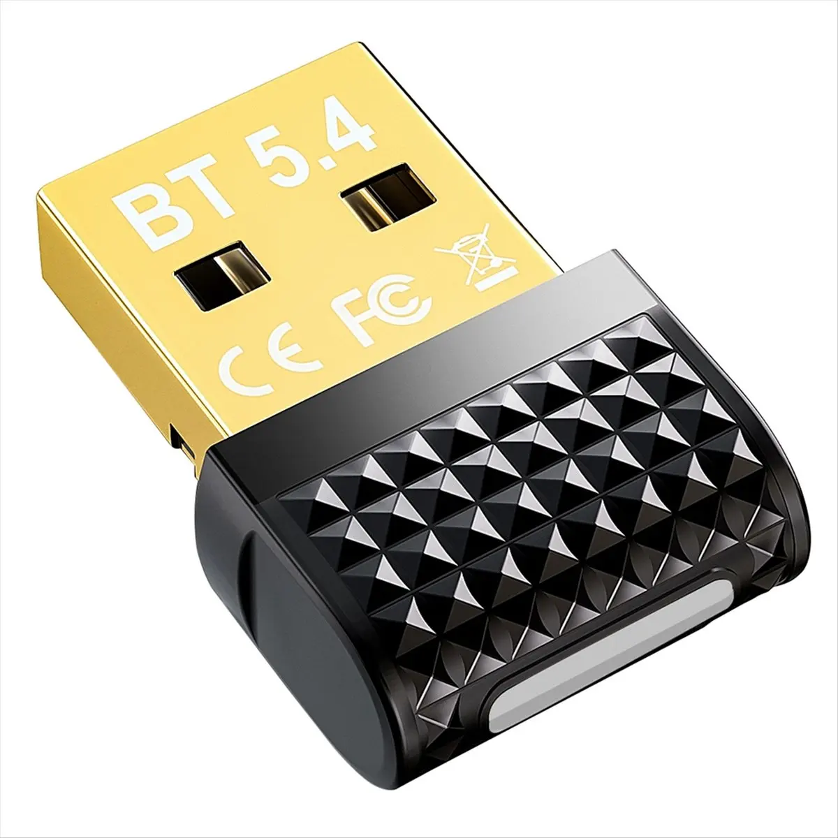 A46U USB Bluetooth 5.4 Adapter Transmitter Receiver +BLE BT5.4 Audio Receiver Wireless USB Dongle Adapter for PC Laptop
