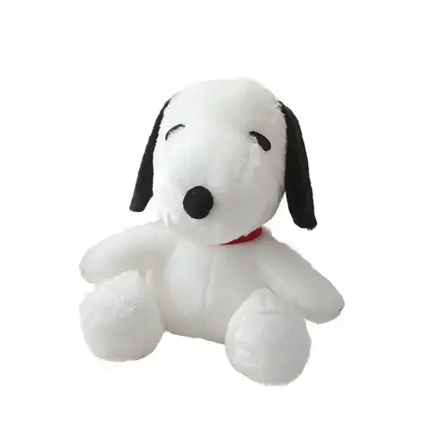 Cute Small Size Snoopy Plush Toy White Dog Soft Pillow Plush Doll Cartoon Animal Birthday Gift for Girlfriend Kids Decoration