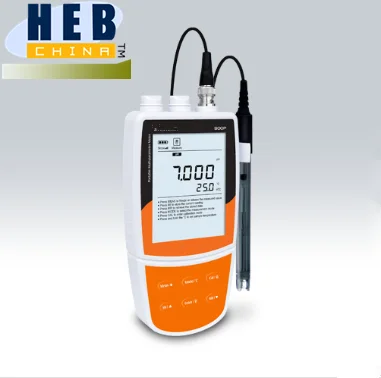 Portable pH/conductivity  multi-parameter water quality meter