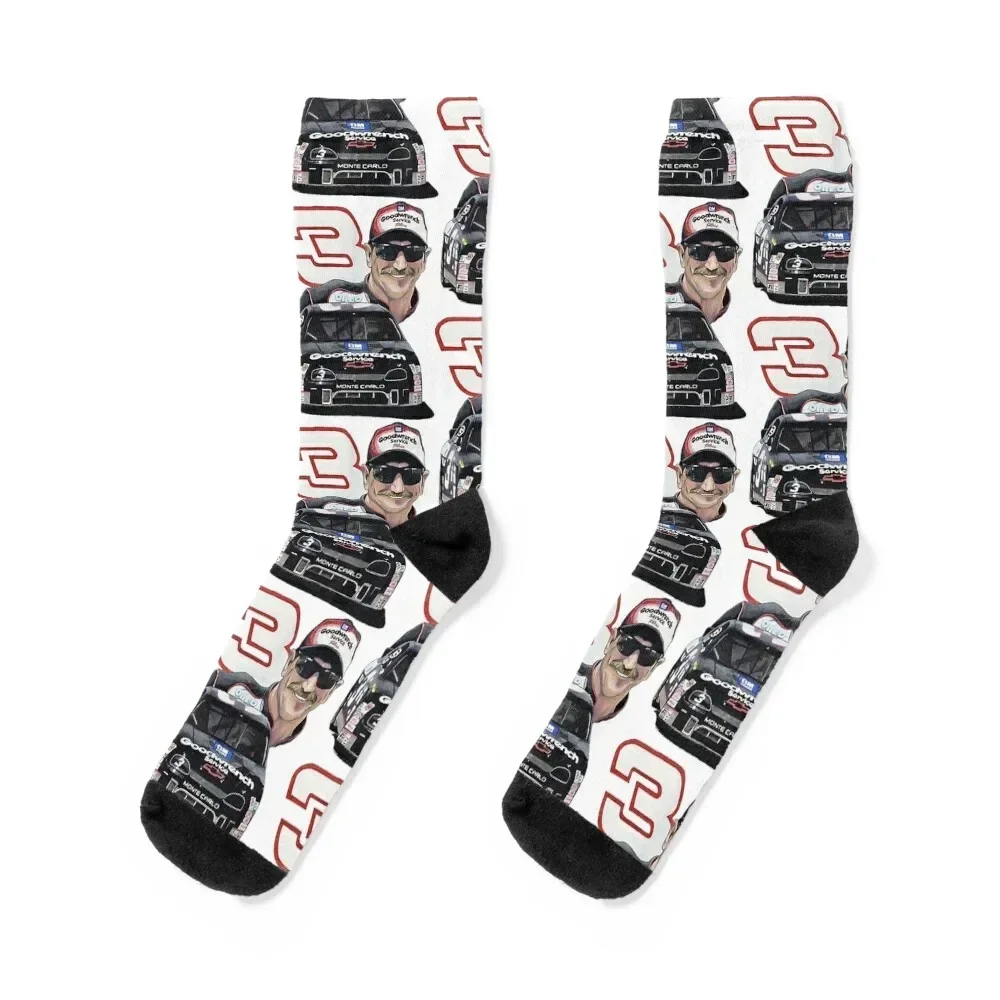 Dale sport Earnhardt (4) Socks floor christmass gift halloween Women Socks Men's