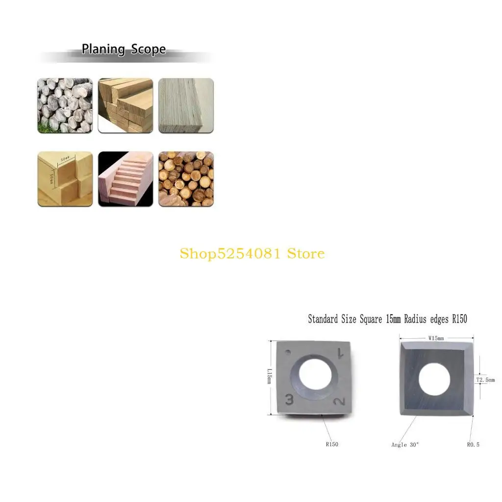 

AXYC 10 шт. квадратные карбидные вставки для DIY токарного станка по дереву, более грубый инструмент, высокоэффективные вставки,