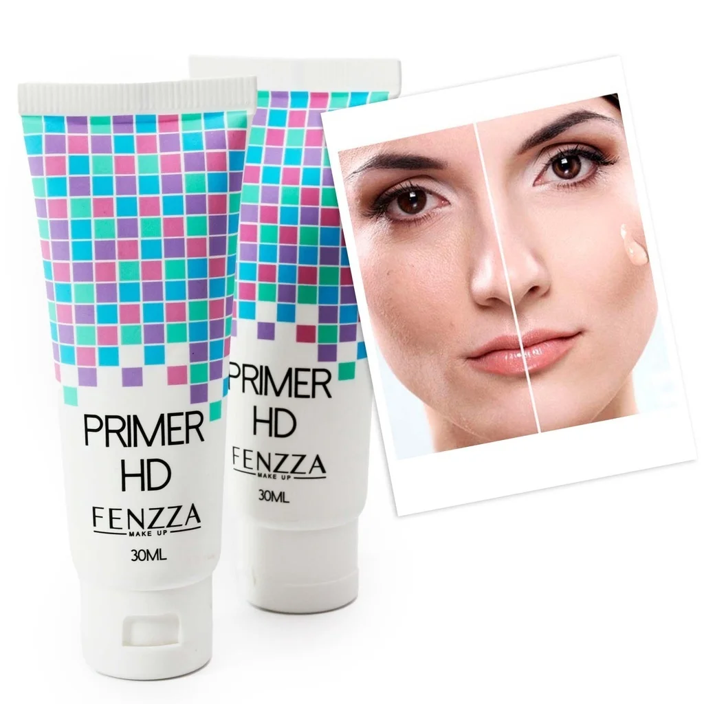 Primer HD Facial Fixação Pré maquiagem Fenzza PR63