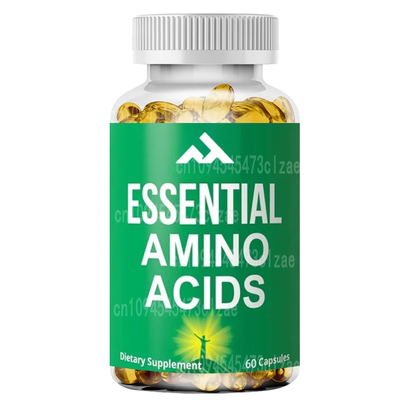 

9. Добавки аминокислоты Essential. Капсулы, содержащие три раза, количество Leucine