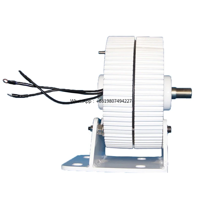 High Quality 3kw Magnet Motor 3 Phase Permanent Magnet Generator for Horizontal Wind Turbine Alternator Generator