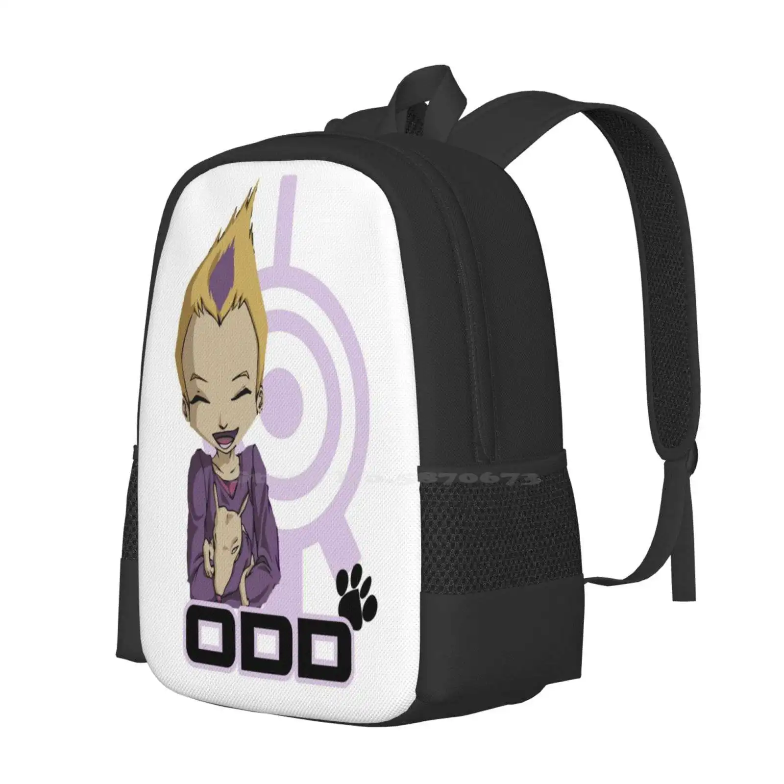 Odd Hot Sale Schoolbag Backpack Fashion Bags Odd Code Lyoko Xana Kiwi