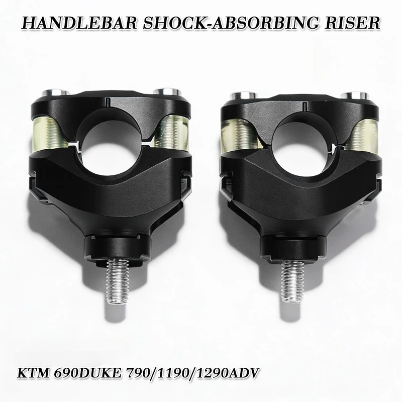 

For KTM 690 Duke 790 Adv 1190 ADV 1290 Super Adventure Motorcycle 28mm Handlebar Risers CNC Aluminum Heightening Handlebar Clamp