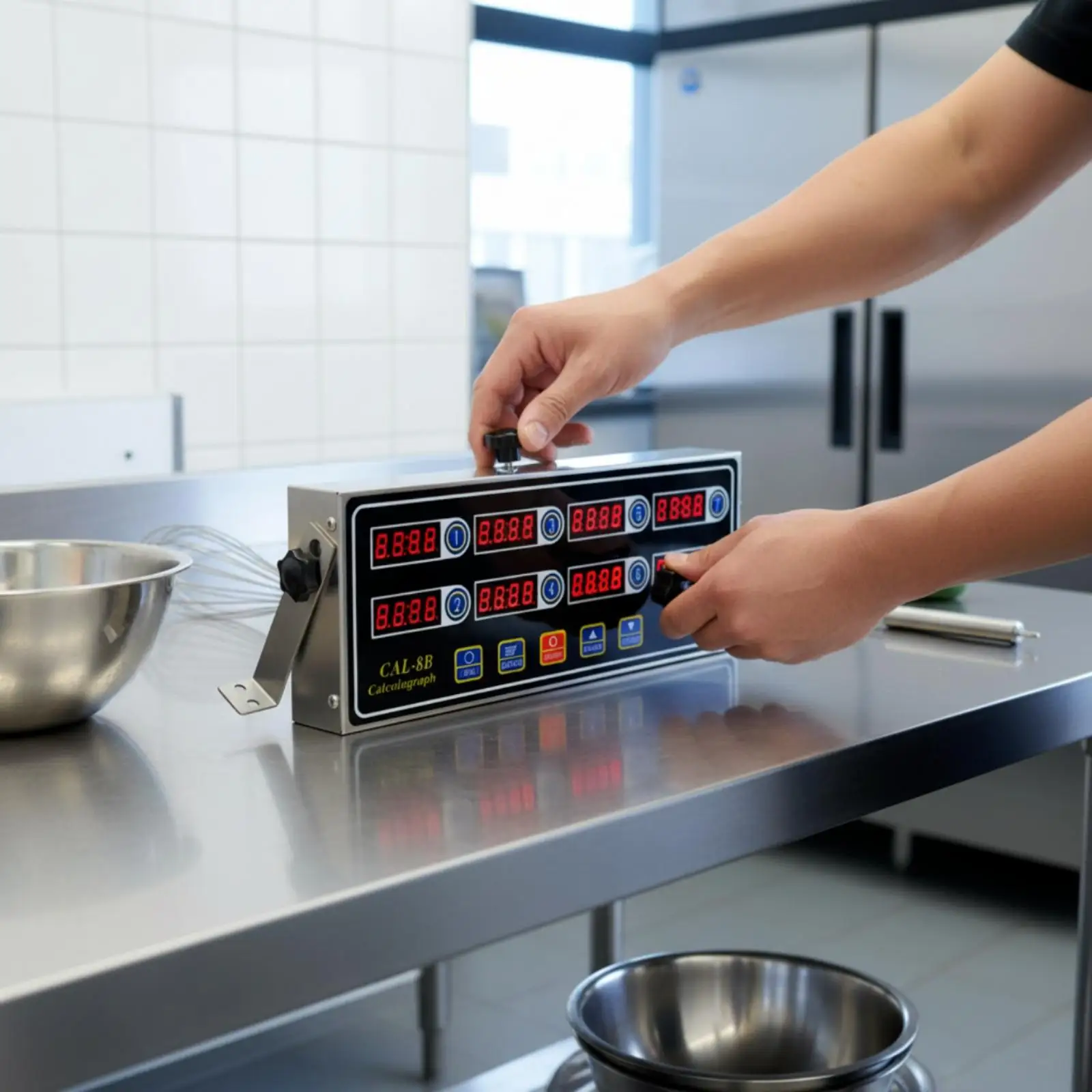 Kitchen Timer Multi Channel Digital Cooking Clock for Restaurant Owners