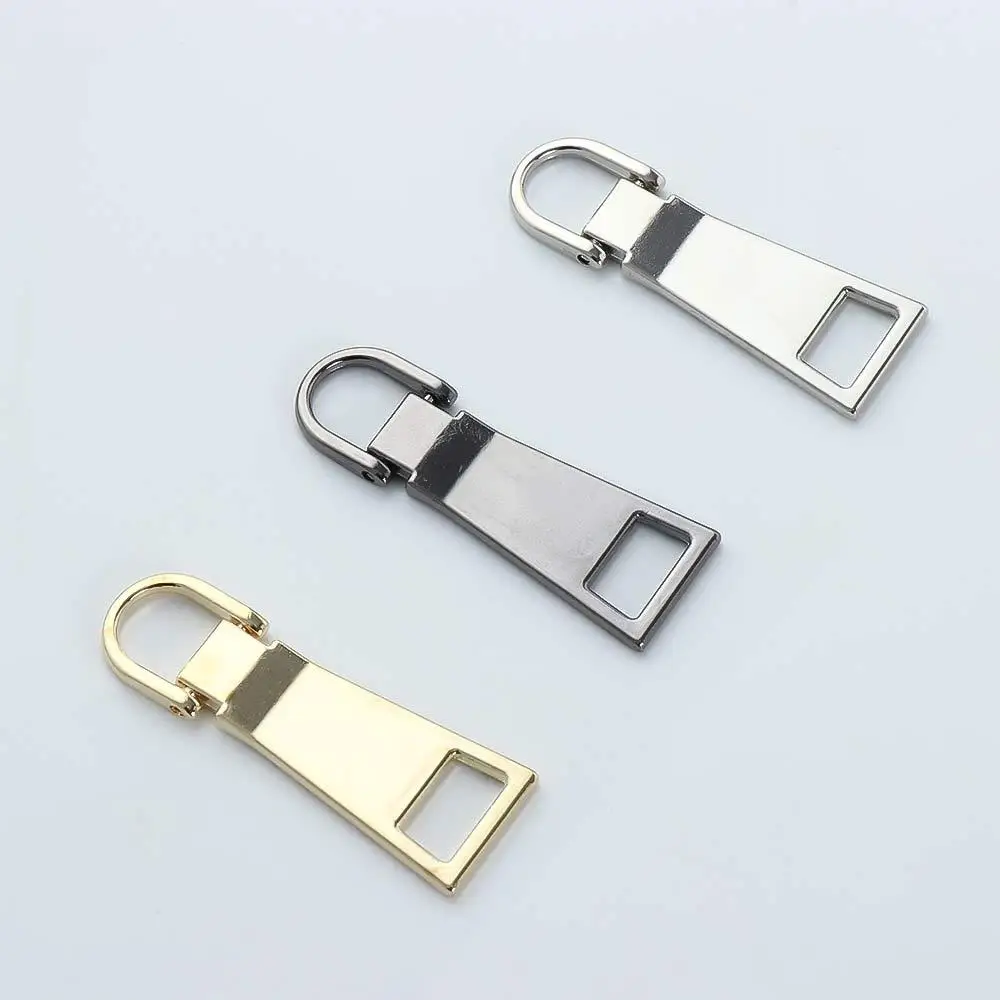 

Universal Metal Zipper Slider For Backpack Coat Shoes Detachable Zipper Head Pullers Tool Free DIY Sewing Accessories