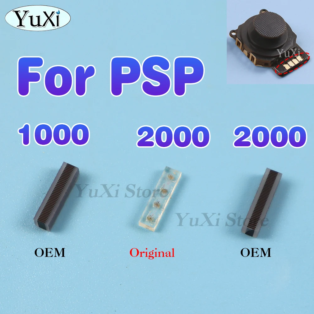 

For PSP 2000 1000 Original OEM 3D Analog Joystick Contact Conductive Rubber Pad ReplacementRepair Part
