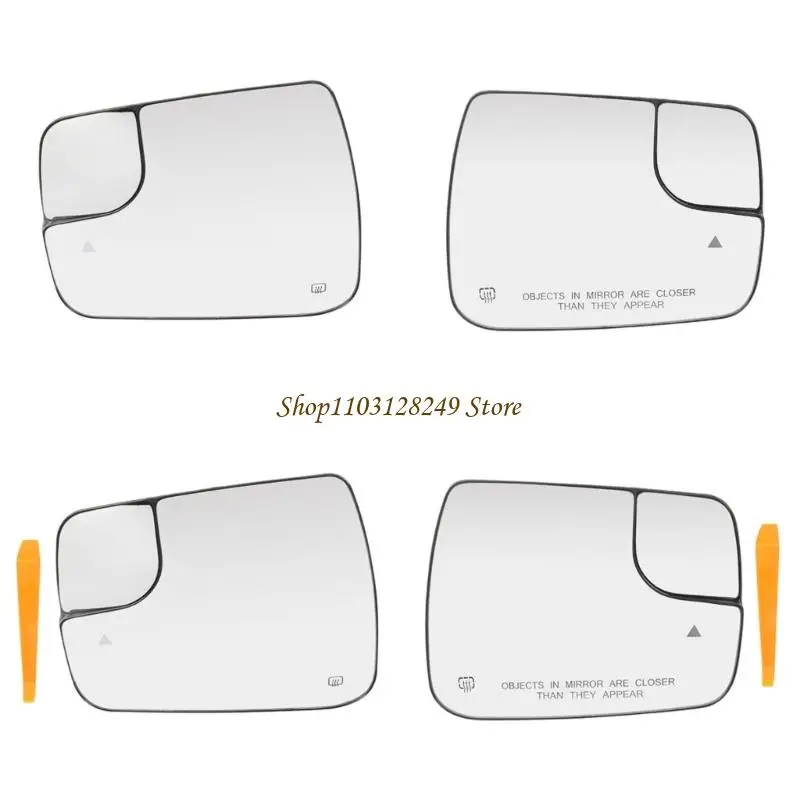 

N5KD Anti Glares Heated Rear View Mirror Glass For Truck Direct Fit Replacement 68402037AA