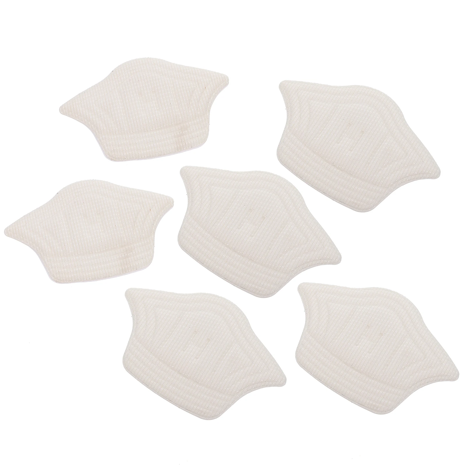 

3 Pairs Anti-wear Shoe Patch Rear Heel Sticker High-heeled Pad Feet Protector Cross Design Non-slip Comfort