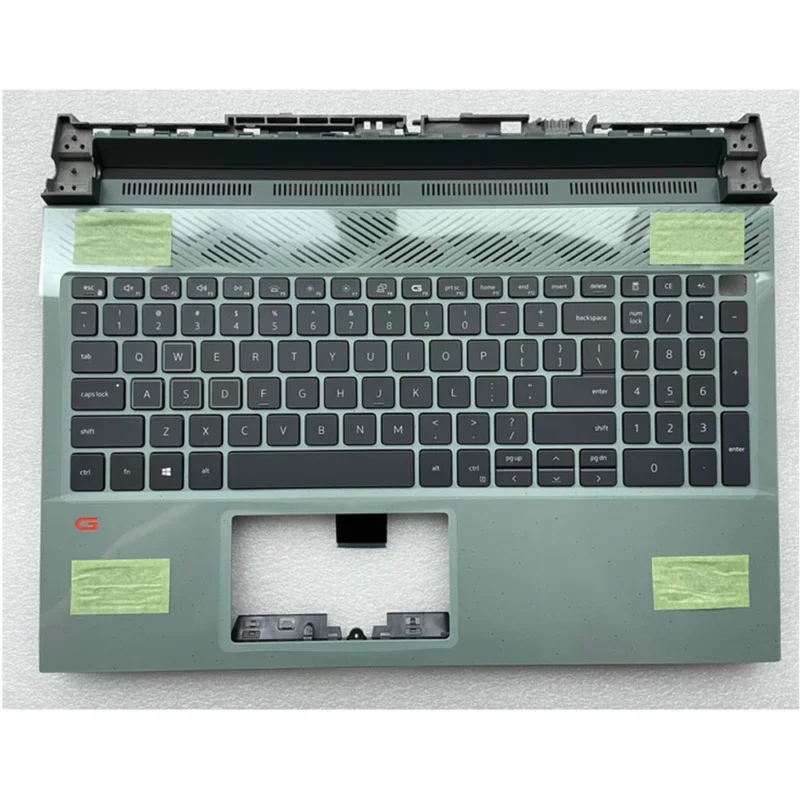 FOR Dell G15 5510 5511 Laptop Keyboard Palmrest with RGB Backlight 04CKKP 4CKKP