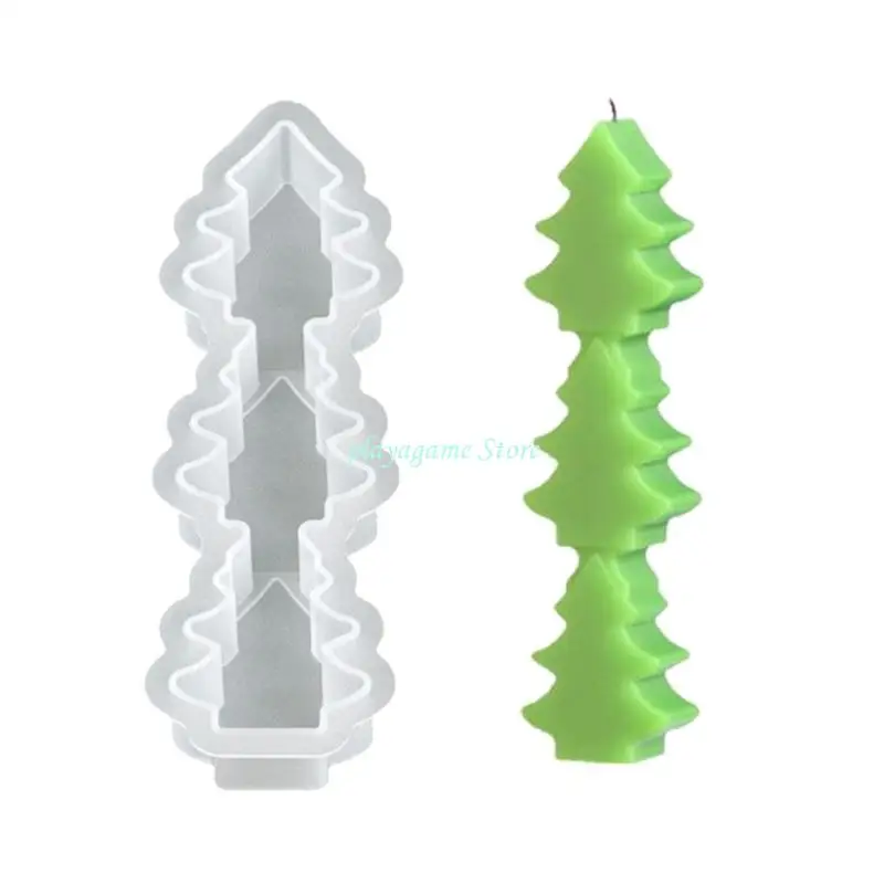 Y88A Grade Silicone Christmas Mold Santa Rena Angel Gingerbreads Man Crafting Essential