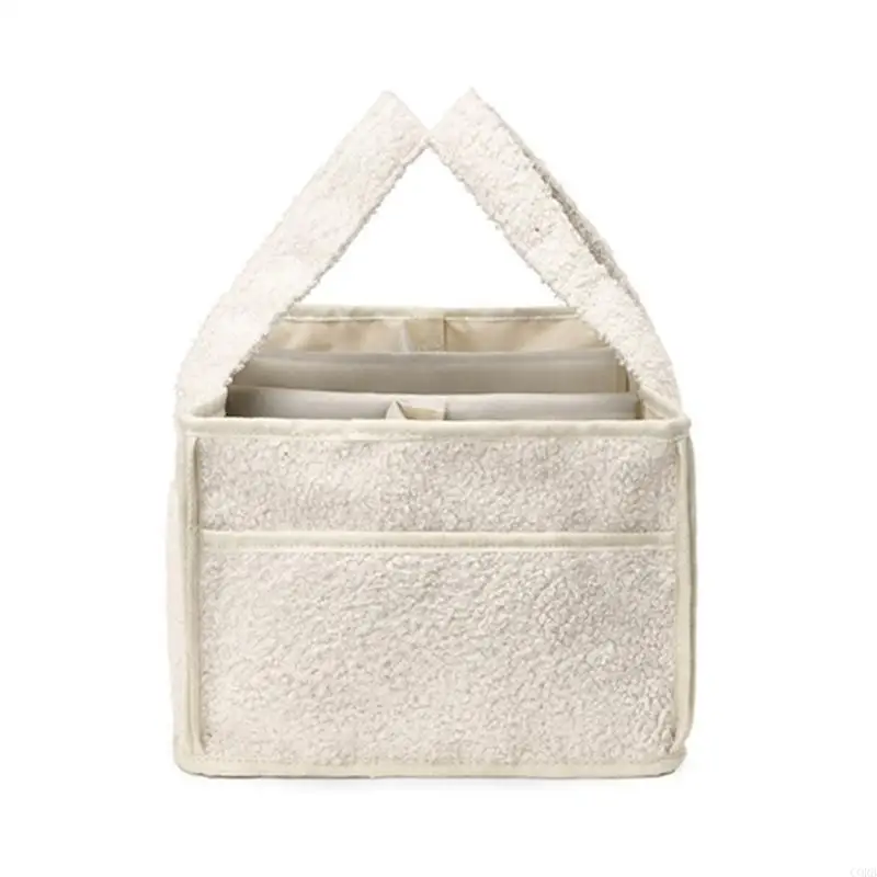 CORB Multifunctional Baby Diaper Organiser Case Portable Storage Bag with Dividers for Easy Portability and Travel Use