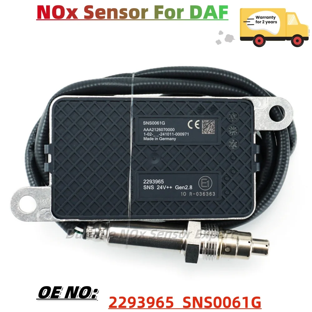 2293965 SNS0061G Original NEW Nitrogen Oxygen NOx Sensor For DAF Cf Xf 13 Truck Euro 6