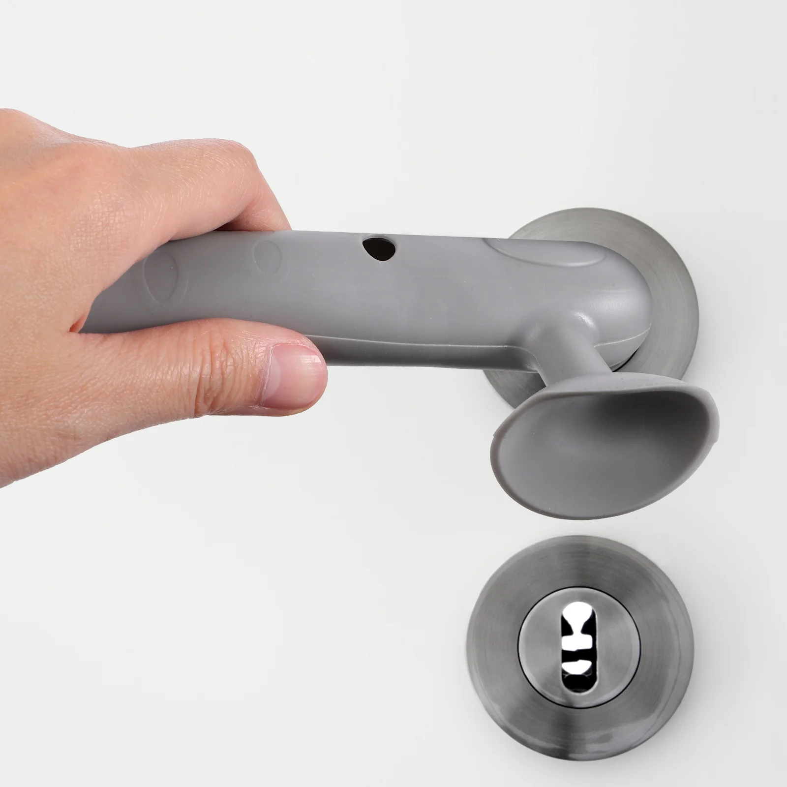 

4 Pcs Doorknob Gloves Handle Protector Silica Gel Anti-collision Cover for Sleeve