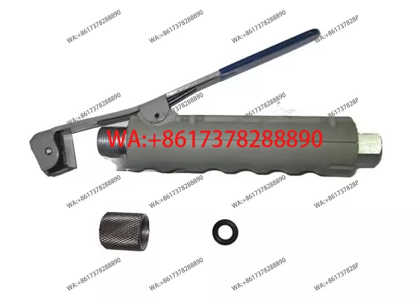 Gun for sandblasting machine, special sandblasting gun for barrel sandblasting machine, direct pressure gun 11223