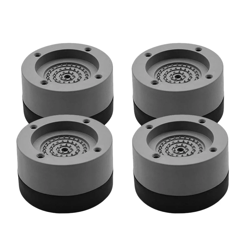 

4PCS Washing Machine Universal Fixed Rubber Feet Anti Vibration Feet Pads Washing Machine Feet Fixed Pads Washing