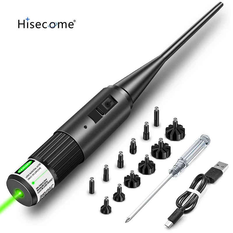 

Tactical Green Dot Laser Sight Collimator Laser Pointer for .177 .223 12GA Caliber Weapons Firearms Pistol Rifle Airsoft Hunting