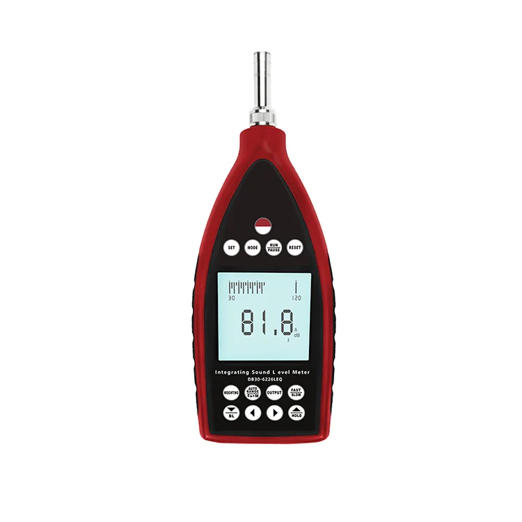 

Integrating Sound Level Meter DB30-6226LEQ with GB/T 3785-2010 Standard Level 2 and IEC 61672:2013 Class 2