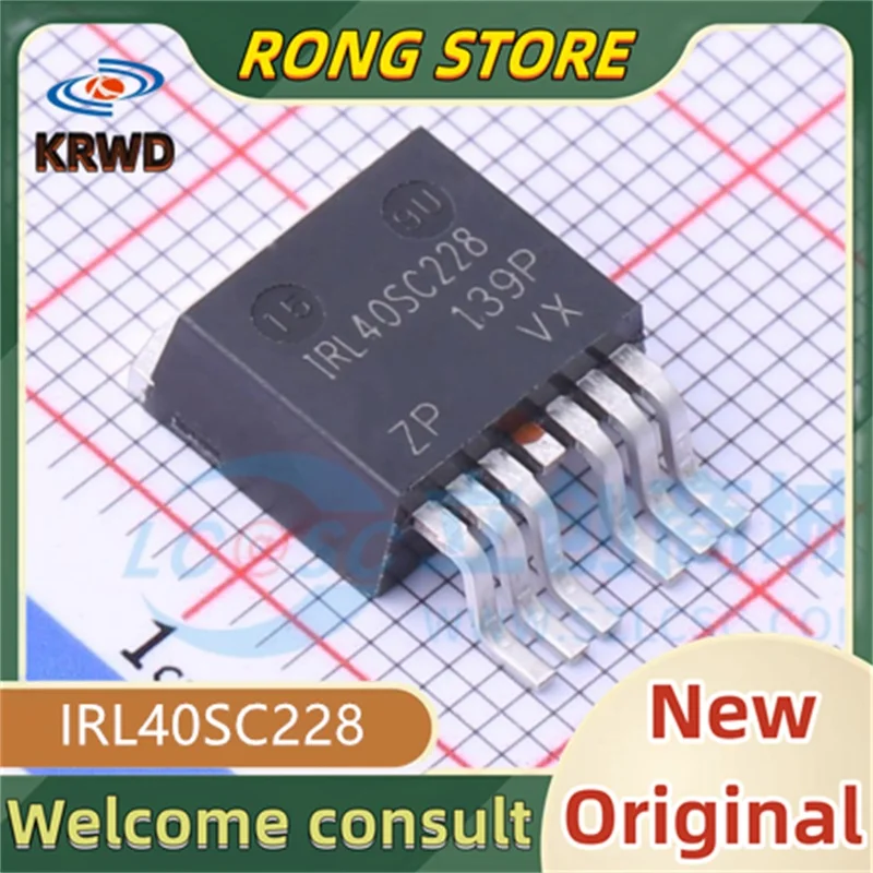 (5PCS) IRL40SC228 40SC228 D2PAK-7  New and Original Chip IC