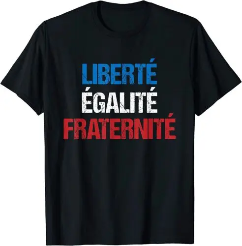 Bastille Day 2022 Liberte Egalite Fraternite T-Shirt