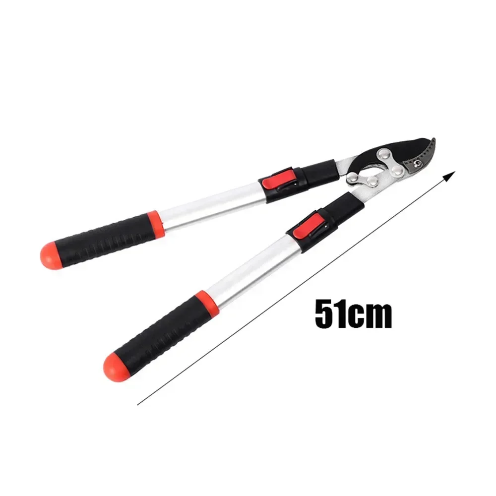 Garden Pruning Scissors Fruit Tree Pruning Gardening Styling Tools Hand Tools Gardening SK5 Steel Long Retractable Pruning