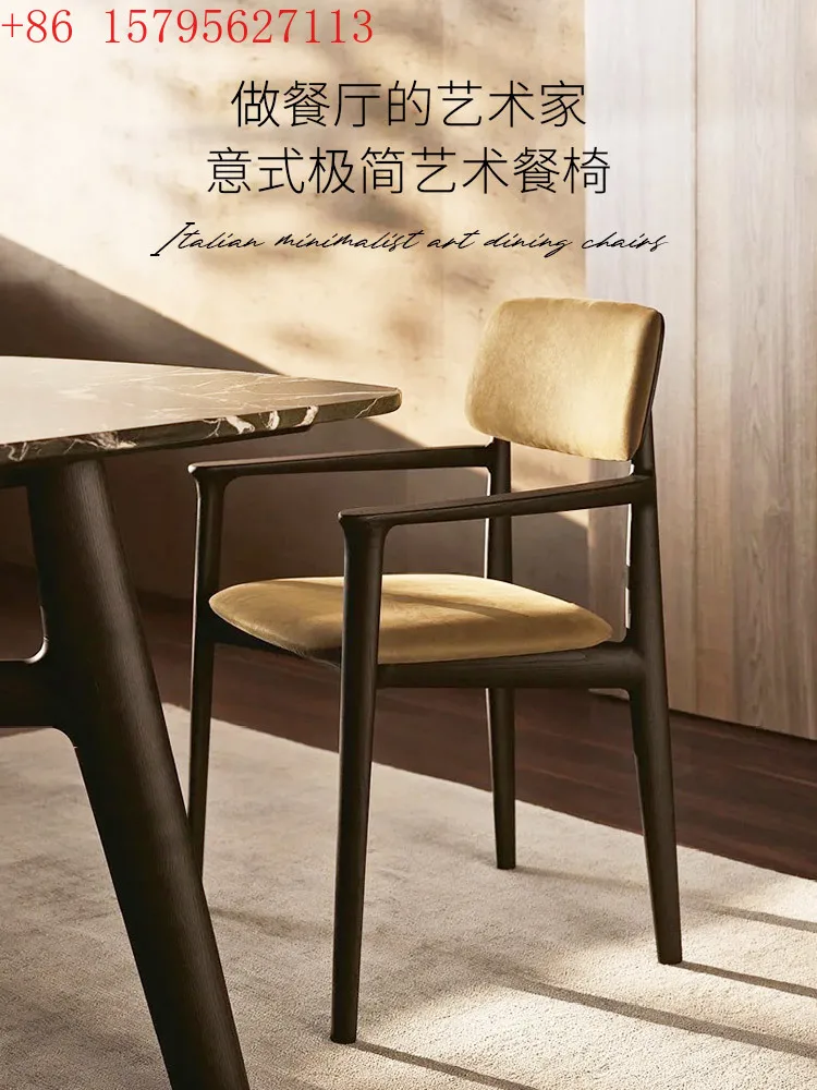

CY20 Nordic solid wood chair modern simple ash wood new villa dining chair