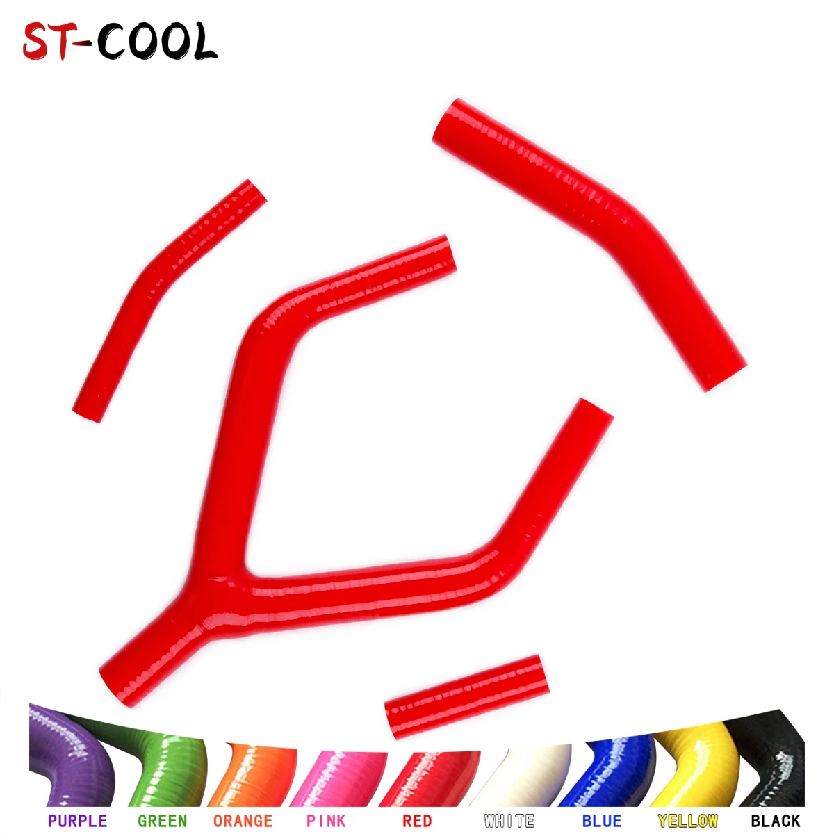 

FOR YAMAHA YZ250 YZ 250 1990-1994 / WR250 1991 1992 1993 WR 1991-1993 Radiator Hoses Kit Silicone Tubes Pipes 4Pcs 10 Colors