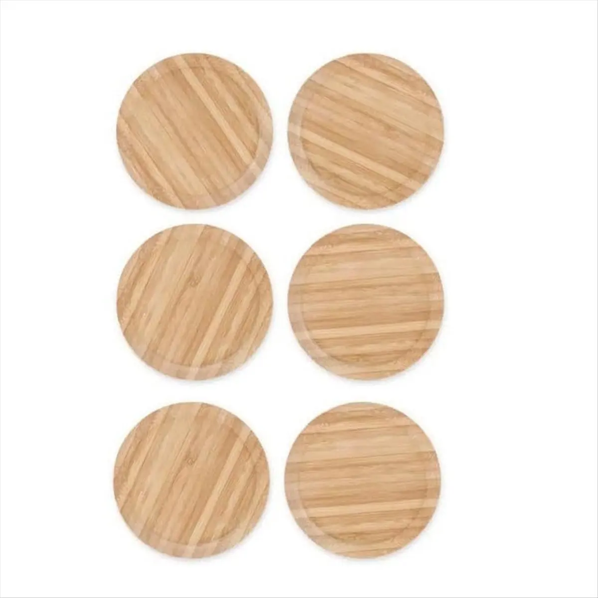ABJS 6 PCS Wine Glass Covers Wood Drinking Glass Lids to Keep Bugs Out Wood Water Glass Toppers Keeps Debris and Dust