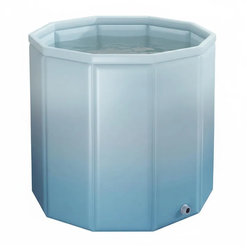 

Portable Foldable Adult Bathtub Large Collapsible Soaking Tub Ice Bath Plunge Freestanding Spa Bath Bucket for Home