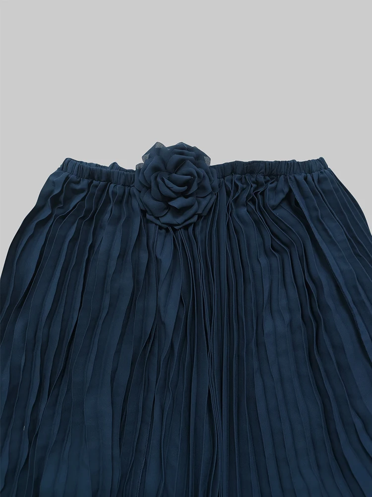 Beautyblue vestidos de noite femininos elegantes maxi vestidos soltos gaze plissada cor sólida em camadas fora do ombro novo robe feminino