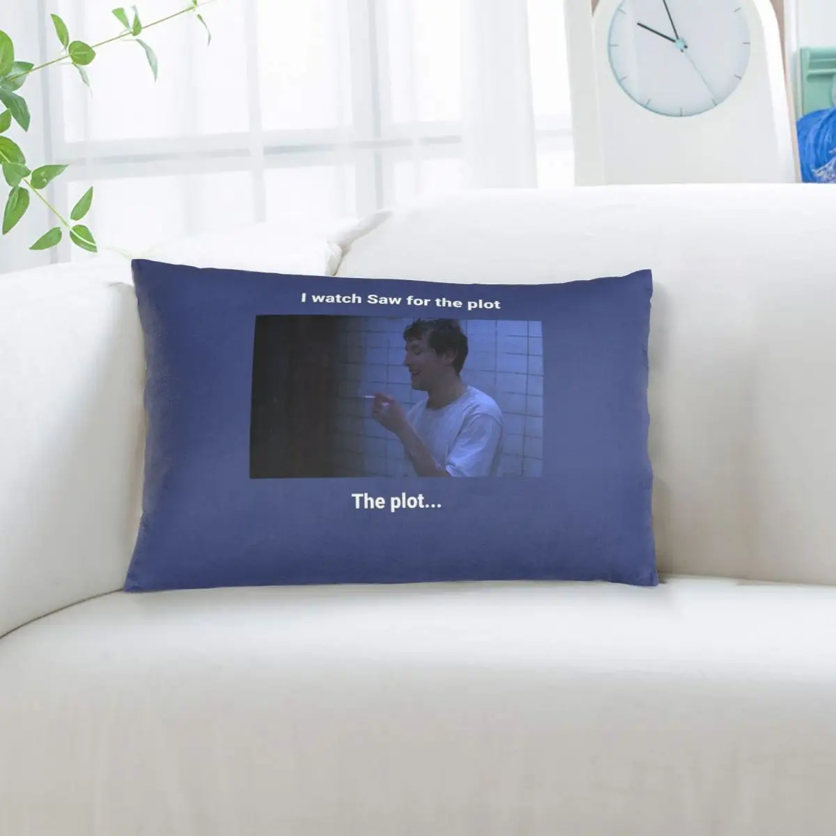 Adam Stanheight Saw Rectangle Pillowcase Cushion Cover Decorative Bedroom Bed Home Comfort Throw Pillow