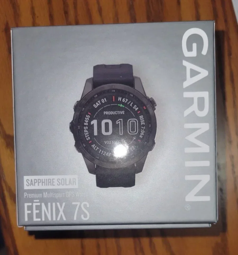 Summer discount of 50% HOT SALES FOR BUY 10 GET 4 FREE Brand New Garmin Fenix 7S Sapphire Solar Advanced Multisport GPS Watch