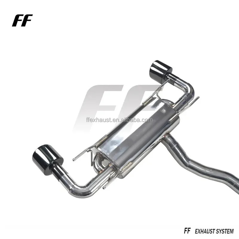 Mid Pipe Catback Exhaust System Muffler Custom for Toyota 86 Gt86 GR86 Subaru Brz Muffler Exhaust With Remote Control