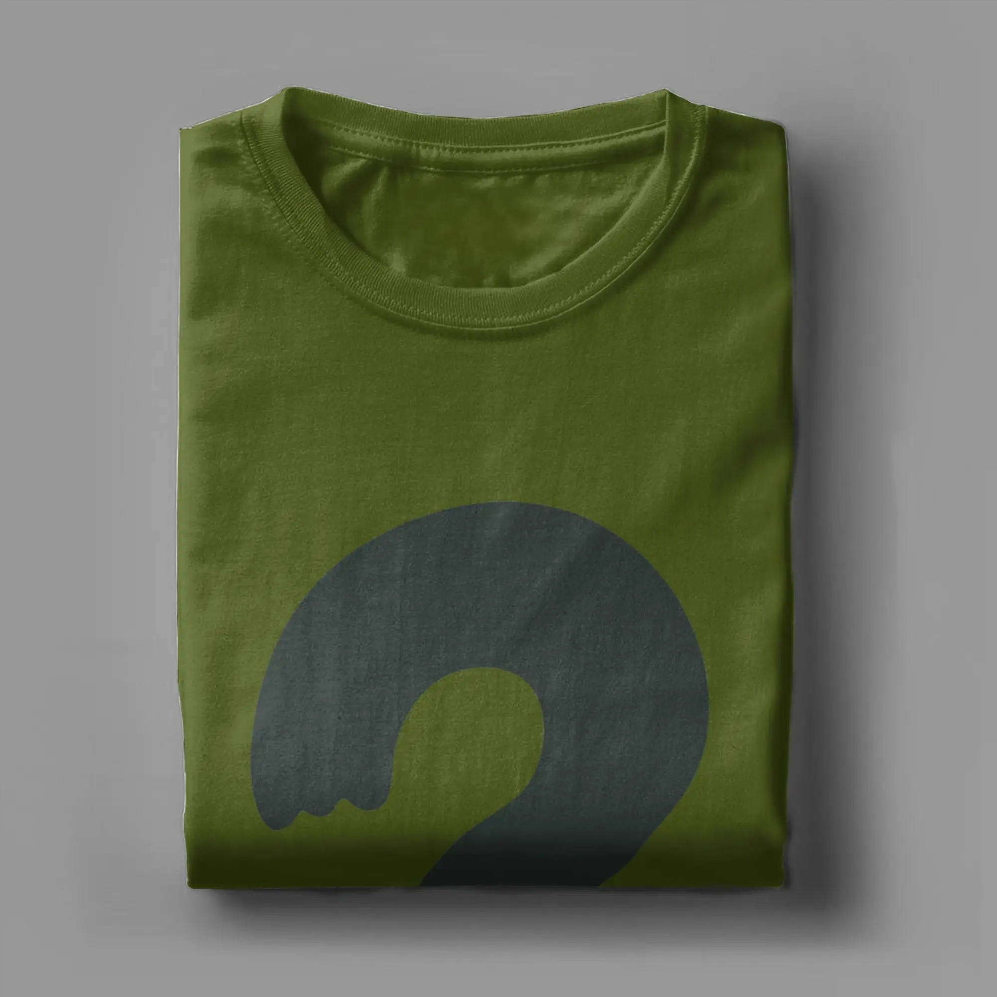 Fun Gravitys-Falls Soos Green Question Mark T-Shirts Men Women's Crew Neck Cotton T Shirts  Short Sleeve Tees Plus Size Clothes