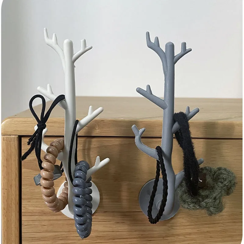 

Simulated Tree Branch Hook Storage Rack No Punching Wall Hanging Resin Hook Home Wall Decoration Storage Hanging Clothes Hook