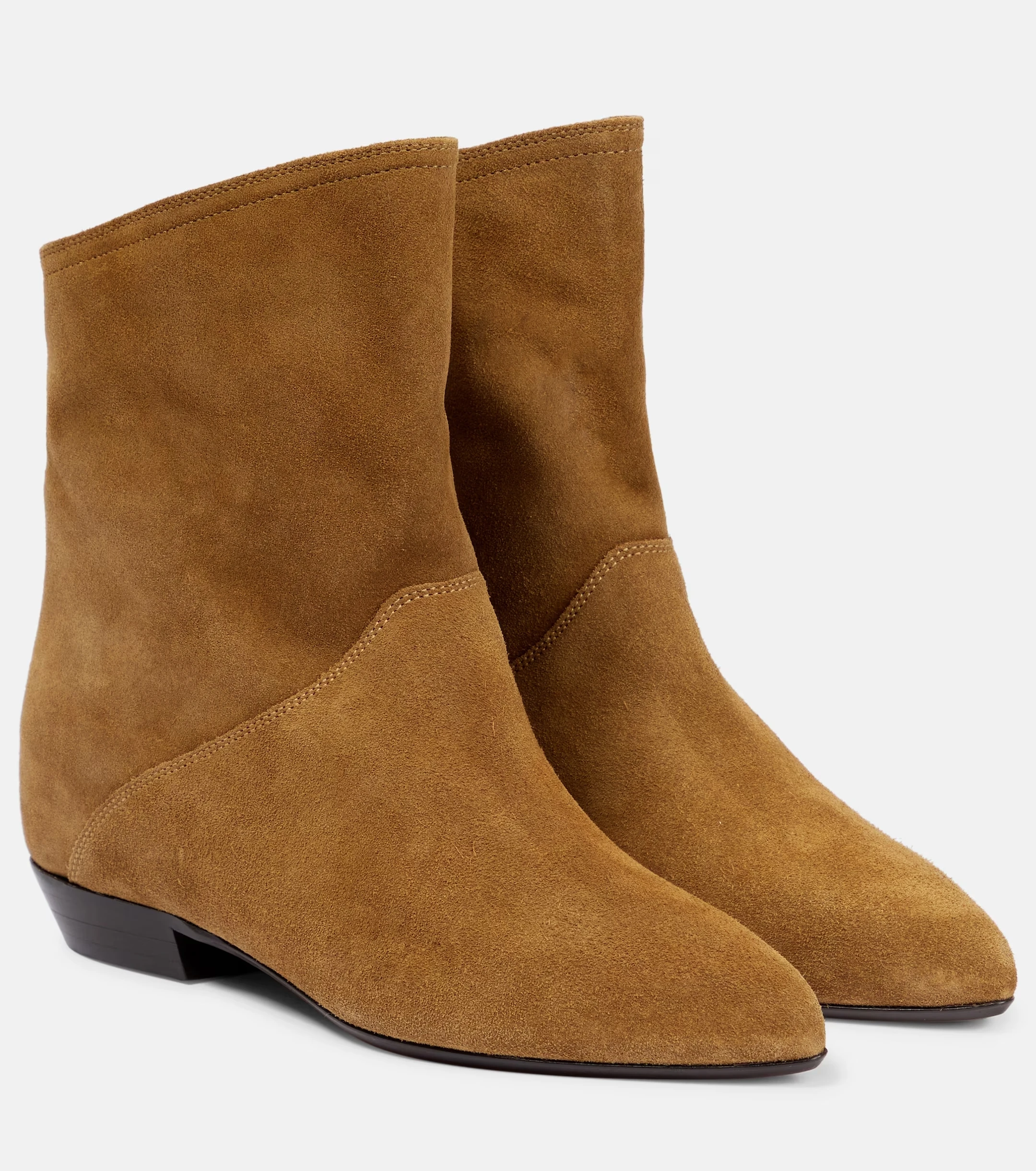 

Women's Solvan Suede Leather Ankle Low Boots