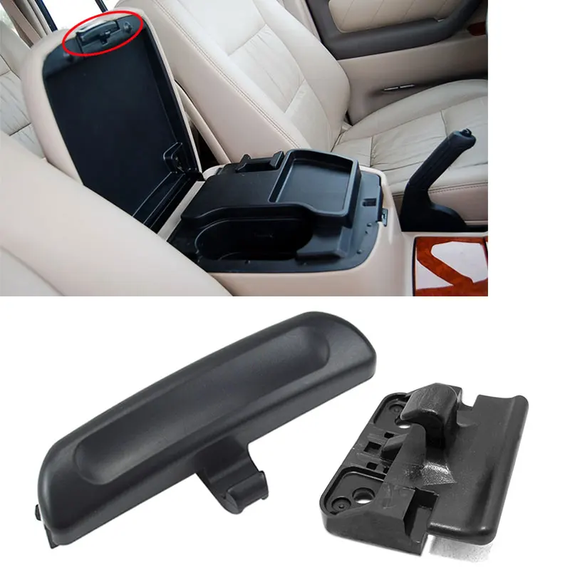 

For Toyota Land Cruiser 100 LC100 UZJ100 1998-2007 Car Interior Front Armrest Box Lock Latch Handle