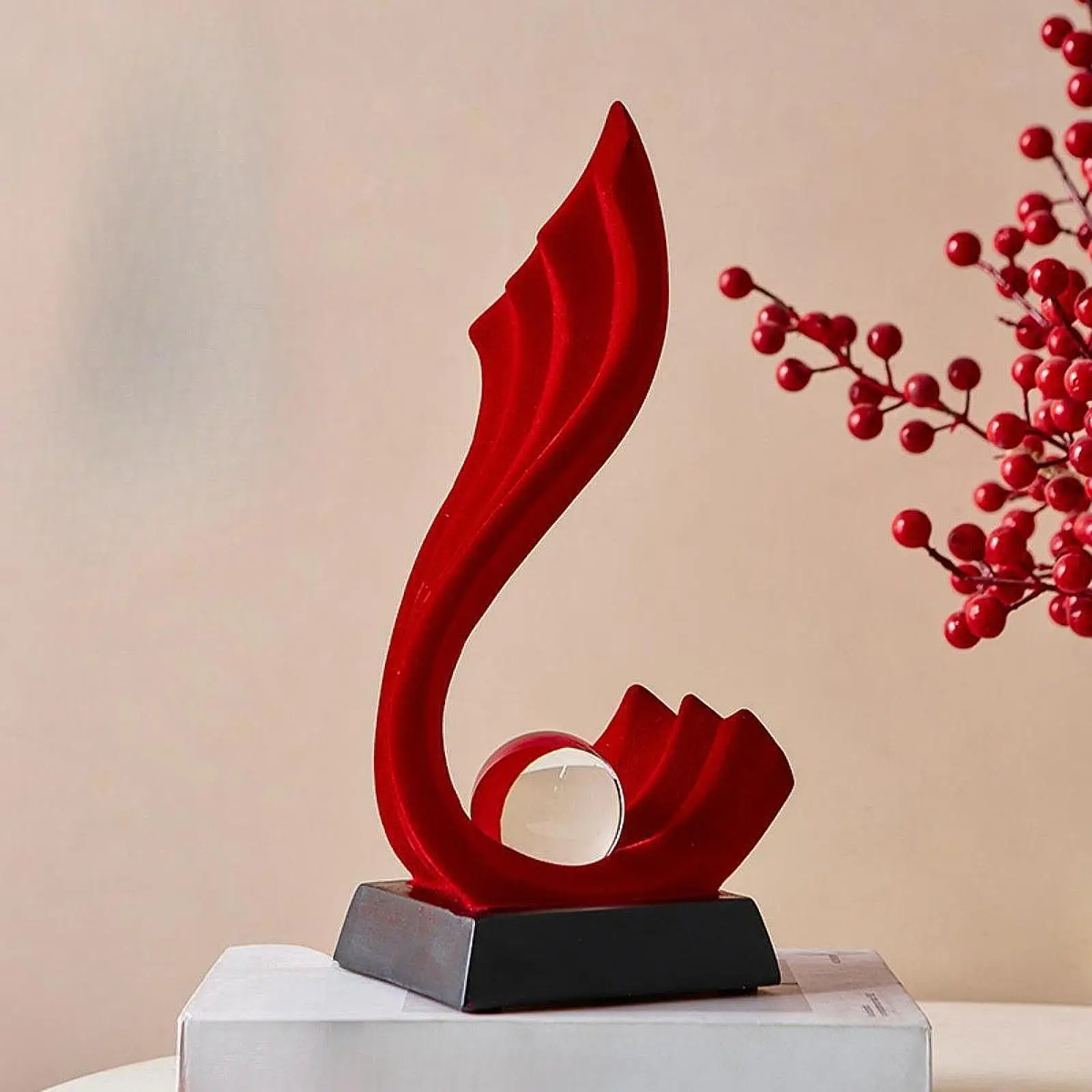 Desktop Decorative Ornament Home Decoration Funny Creative Tabletop Sculpture for Indoor Walkway Shelf Countertop Living Room