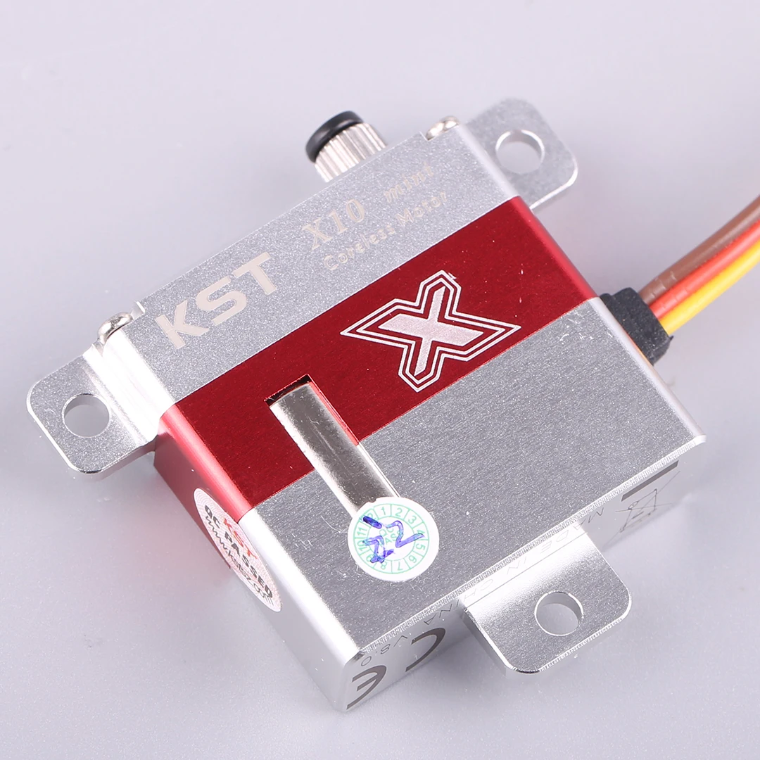 KST X10 MINI Metal Gear Servo Fixed Wing High Pressure and High Torque Aircraft Model Steering Gear X10-710 Digital Servo